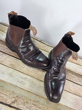 RM Williams Gardener Leather Chelsea Boots Men's AUS/UK 6 US 7 Brown Chestnut