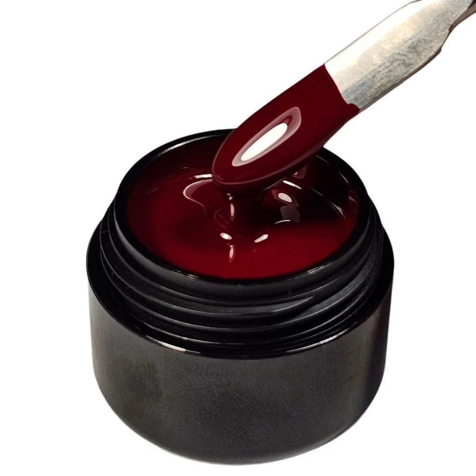 Premium UV Farbgel Rubin Red 5ml Gel Rot Fullcover Dunkelrot hochdeckend Nr.354 - Bild 1 von 4