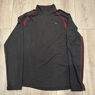 Pullover Merino Blend Paradox 1/4 Cremallera Para Hombre Mediano Negro Dri Release Foto 1 de 4