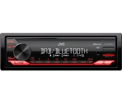 JVC KD-X282DBT Autoradio Bluetooth USB FLAC DAB+ AUX Tecnologia K2 Nuovo - Immagine 1 di 4