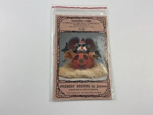 Present Dreams by Jeanne Harvest Home 12" Sewing Pattern Pumpkin With Mouse - Picture 1 of 3