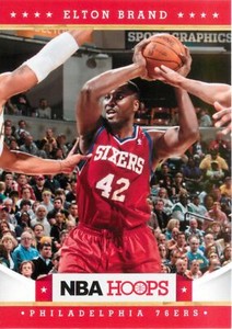 Elton Brand 2012-13 Panini NBA Hoops Basketball Base Card #26 Philadelphia 76ers