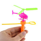 Aviation Model Copter Handle Pull Ruler Helicopter Plane Outdoor Toys For Kids
