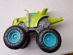 Blaze And The Monster Machines Zeg Green Dinosaur Monster Truck Vehicle Mattel - Picture 1 of 4