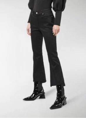 JEANS DENIM NEGROS ACAMPANADOS KICKBACK ALEXANDER MCQUEEN TALLA 29 NUEVOS CON ETIQUETAS $1,190 Foto 1 de 4