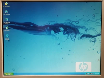 Vintage HP Compaq dc5700 Ultra-Slim Desktop Core2 1.86GHz 4GB 80GB XP-Home SP2 - Image 1 of 4