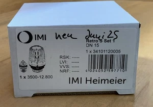 Imi Heimeier Retro S Set DN15 3500-12.800 Nachrüstventileinsatz Neu&OVP - Bild 1 von 4
