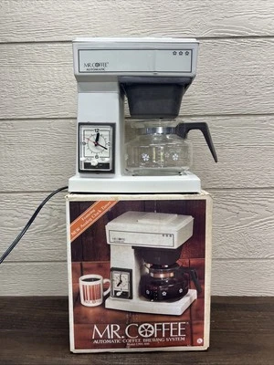 1985 Mr. Coffee Maker Automatic Brewing Analog Clock Timer CMX-400 - Image 1 of 4