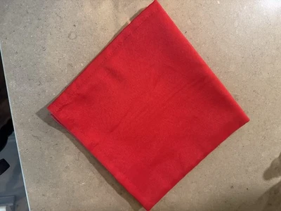 Utopia Home Set Of 8 Red Cloth Napkins - Image 1 of 4