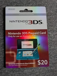 Tarjetas prepago Nintendo eShop para 3DS / Wii U - *PARA MOSTRAR - EL CÓDIGO HA CADUCADO* - Imagen 1 de 1