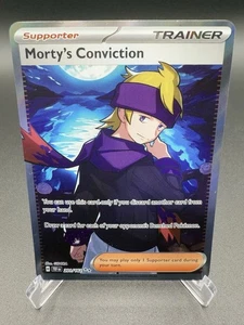 Morty's Conviction 201/162 SV05: Temporal Forces Holo - Picture 1 of 4