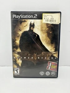 Batman Begins PlayStation 2 Good Condition Tested and Working PS2 No Manual - Picture 1 of 3