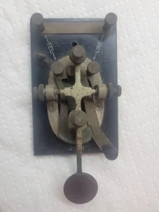 J-38 Telegraph Morse Code Key WW2 WWII - Zdjęcie 1 z 9