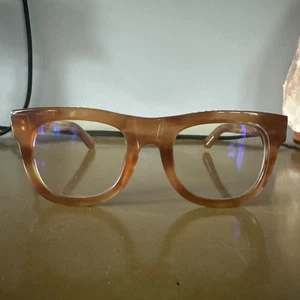D28 | Custom Progressive Glasses - Tabby / frq Blue-Light Filtering / 2.00 - Picture 1 of 5
