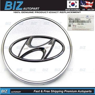 Genuine Wheel Cap for 2010-2025 Hyundai Elantra Kona Tucson Venue 52960-2S250 Foto 1 de 4