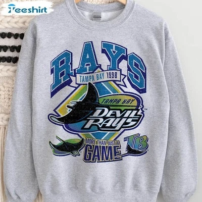 Sudadera de béisbol unisex vintage de los Tampa Bay Rays MLB AN58956 Foto 1 de 2