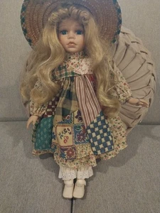 COLLECTORS CHOICE, BLUE EYED BLONDE, LONG WAVY HAIR, PATCHWORK DRESS/LACE PANT - Picture 1 of 18