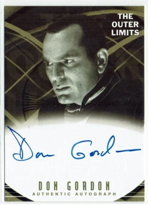 The Outer Limits Premiere Edition Autograph Auto A10 Don Gordon as Captain Dave - Image 1 of 2