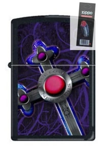 Zippo 1477 spiral true love RARE & DISCONTINUED Lighter + FLINT PACK - Picture 1 of 1