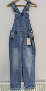 WITHDRAWN LIGHT BLUE DUNGAREE - Picture 1 of 3