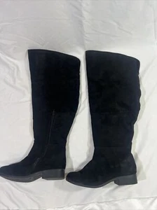 American Eagle Women's Zayden Black Over-the-Knee Casual Boots Size 8 Women’s - Picture 1 of 10
