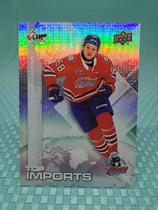 2023-24 Upper Deck CHL Top Imports Rasmus Kumpulainen TI-6 - Picture 1 of 2