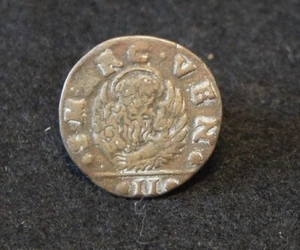 Italia Veneziano 2 Soldi Dalma 1691-1709 in Ottime Condizioni Bello VECCHIO da Collezione! - Foto 1 di 2