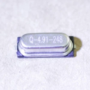 100PCS QVS49P 4.9152MHz Crystal XTAL Oscillator HC-49US HC49 Genuine QVS Tech - Picture 1 of 4