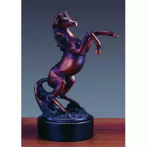Marian Imports F53002 Standing Horse Bronze Plated Resin Sculpture - 4.5 x 3 ... - Picture 1 of 1
