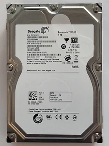 ST31000524AS, SN: 5VP, WU, PN: 9YP154-516, FW: JC45, 11377, Seagate 1Tb 3.5" HDD - Picture 1 of 2
