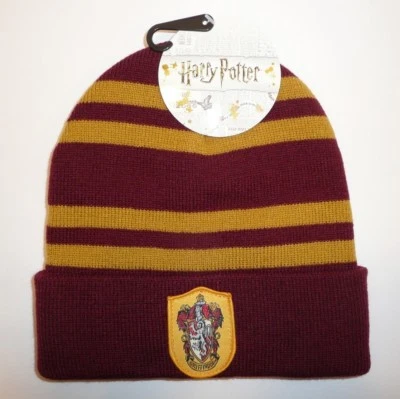 Grifinória - Chapéu gorro Harry Potter inverno quente cosplay casa patch brasão de leão  - Imagem 1 de 2