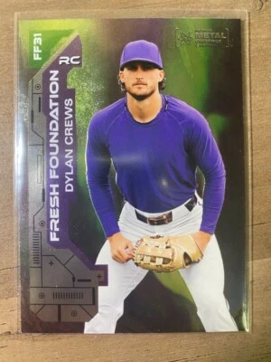 2023 Metal Universe #FF31 Dylan Crews Fresh Foundation (2 Free Mys Cards!!) - Image 1 of 2