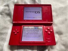 Red Nintendo DS Lite Red Handheld System *READ DESC*