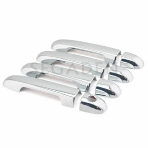 Cubiertas de captura de manija de puerta cromadas aptas para KIA Forte Cerato 2009-12 2100A - Imagen 1 de 3
