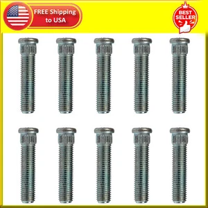 (Set of Ten Studs) 1/2" Longer than Stock Wheel Stud Lug Bolt FITS 1982-2002 Che - Picture 1 of 2