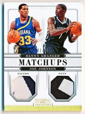 Parche SP 2012-13 National Treasures Danny Granger & Joe Johnson Matchups (01/10) Foto 1 de 2