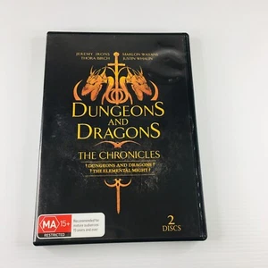 Dungeons & Dragons The Chronicles & The Elemental Might 2 DVD Set VGC Free Post - Picture 1 of 11