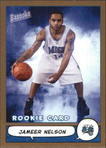 2004-05 Topps Bazooka Gold #214 Jameer Nelson - NM-MT