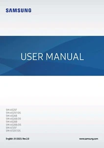 SAMSUNG GALAXY SM-A52/A72 A525/A725 PRINTED INSTRUCTION MANUAL GUIDE 150 PAGES - Picture 1 of 1