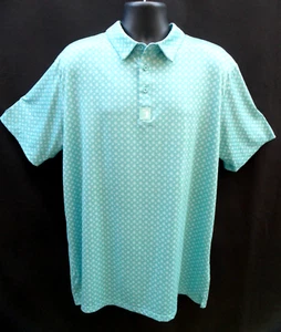 POLO GOLF BOGEY BROS AOP ACTIVE STRETCH PERFORMANCE DITO MEDIO XXL COME NUOVA - Foto 1 di 13