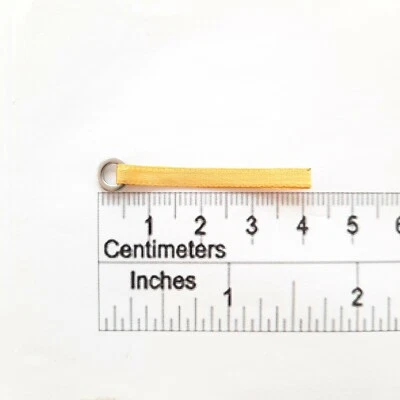 RC 1/10 Chrome/Silver Hook Tow Strap Scale Line Sling Accessories Drift Car Body - Image 1 of 4