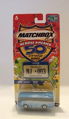 Matchbox Across America 50th Birthday Series New Jersey Ikarus Coach - Image 1 of 2