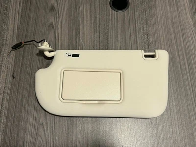 2013-2019 FORD ESCAPE SUN VISOR LEFT DRIVER SIDE OEM TAN - Image 1 of 4