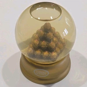 Ferrero Rocher Süßigkeiten Schneekugel Sammlerstück Werbung Promotion 3,5" Durchmesser - Bild 1 von 6