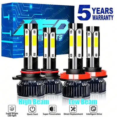 For Chevrolet Colorado 2015-2020 2021 2022 LED Headlight Bulbs Combo Kits - Image 1 of 4