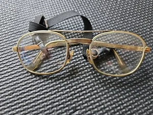 B+L Safety Bausch & Lomb 5 1/2” Gold Frames 20 52 - Picture 1 of 10
