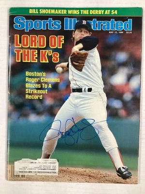 Roger Clemens Signed Sports Illustrated 5/12/86 Red Sox Baseball Autograph JSA - Image 1 of 4