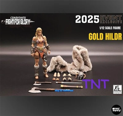 Figura de acción XESRAY GOLD HILDR Gladiator's Glory Battle 1/12 colección de modelos Foto 1 de 4
