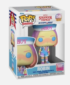 Funko Pop! TV: Stranger Things - Robin - (Scoops Ahoy) - Da collezione - NUOVO - Foto 1 di 1