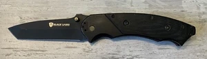 Browning Black Label Perfect Storm Folding Knife - Tanto - 320105BL MADE IN USA - Picture 1 of 8